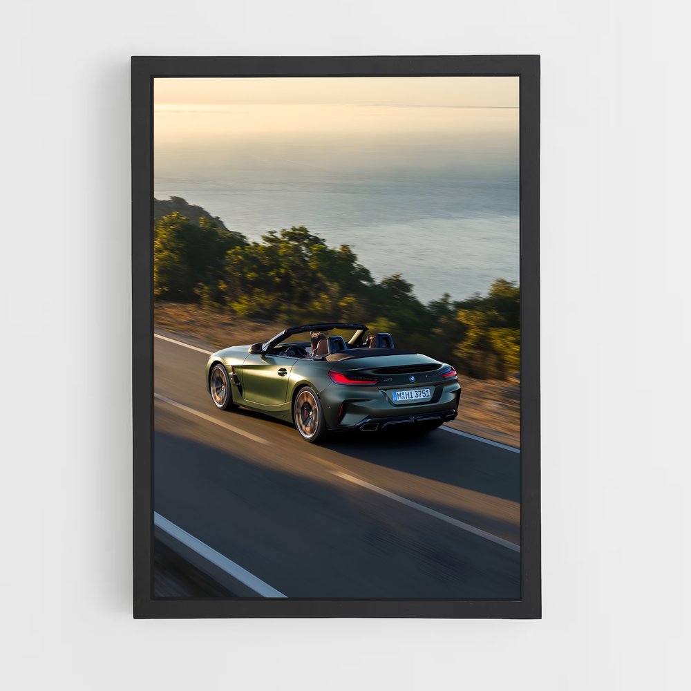 Poster Adrénaline Toile – affiche BMW (vue 2)